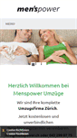 Mobile Screenshot of menspower.ch